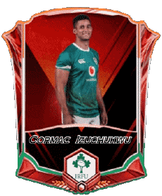 Deportes Rugby - Jugadores Irlanda Equipo 2025 Cormac Izuchukwu 