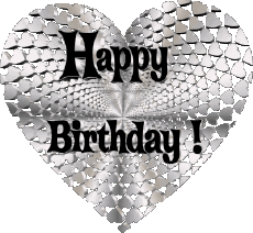 Mensajes Inglés Happy Birthday Heart 011 