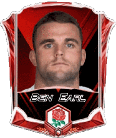 Sportivo Rugby - Giocatori Inghilterra Squadra 2025 Ben Earl 