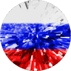 Fahnen Europa Russland Runde 