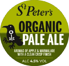 Organic pale ale-Drinks Beers UK St  Peter's Brewery Organic pale ale