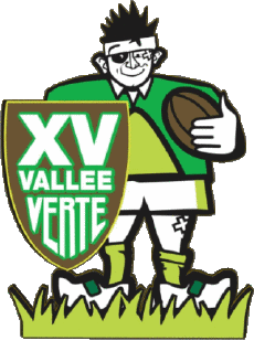 Sports Rugby Club France Logo Dept 63 XV la Vallee Verte 