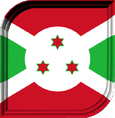 Flags Africa Burundi Square 