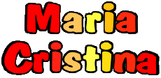 Nombre FEMENINO - Italia M Compuesto Maria Cristina 