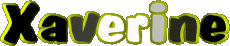 Vorname WEIBLICH - Frankreich X Xaverine 