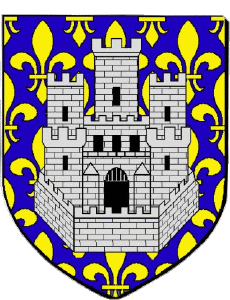 Bandiere Francia Dipartimenti - Città 77 MELUN 