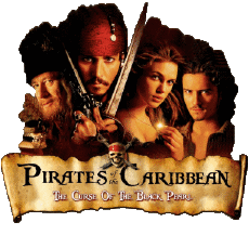 Multi Media Movies International Pirates of the Caribbean The Curse of the Black Pearl English Logo 