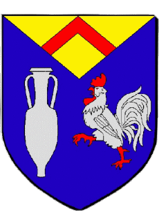 Blasón-Banderas Francia Departamentos - Ciudades 55 VASSINCOURT 