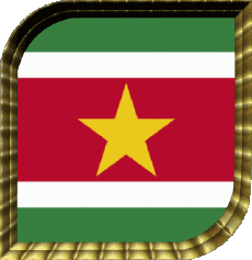 Fahnen Amerika Suriname Plaza 