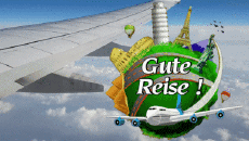 Messagi Tedesco Gute Reise Sfondo animato 001 