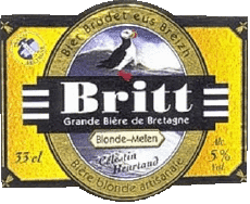 Boissons Bières France Métropole Britt 