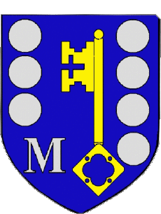 Blasone-Bandiere Francia Dipartimenti - Città 13 MIRAMAS Blasone