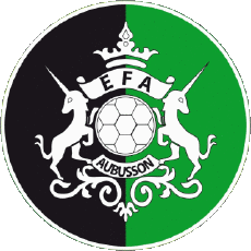 Sports FootBall Club France Logo Nouvelle-Aquitaine 23 - Creuse Entente du Football Aubussonnais 