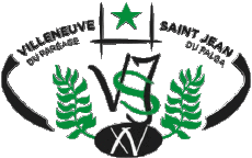 Sport Rugby Club Frankreich Logo Dept 09 Villeneuve St Jean XV 