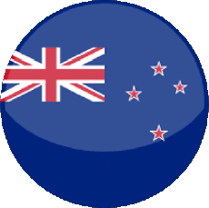 Flags Oceania New Zealand Round 