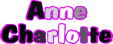 Vorname WEIBLICH - Frankreich A Zusammengesetzter Anne Charlotte 
