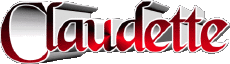 Prénoms FEMININ - France C Claudette 