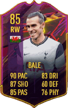 Multi Media Video Games F I F A - Card Players Wales Gareth Bale 