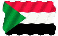 Flags Africa Sudan Waving 