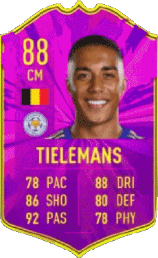 Multi Média Jeux Vidéo F I F A - Joueurs Cartes Belgique Youri Tielemans 