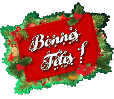 Nachrichten Französisch Bonnes Fêtes (Noël) Série 03 