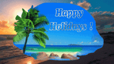 Nachrichten Englisch Happy Holidays Animierter Hintergrund 004 