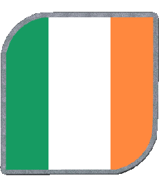 Drapeaux Europe Irlande Carré 