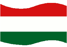 Bandiere Europa Ungheria Rettangolo 