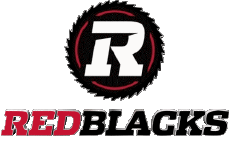 Sports FootBall Américain Canada - L C F Rouge et Noir Ottawa 