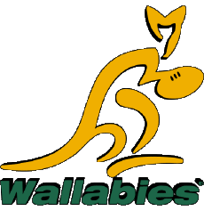 Wallabies Logo-Sports Rugby National Teams - Leagues - Federation Oceania Australia Wallabies Logo