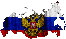 Fahnen Europa Russland Karte 