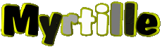 Nombre FEMENINO - Francia M Myrtille 