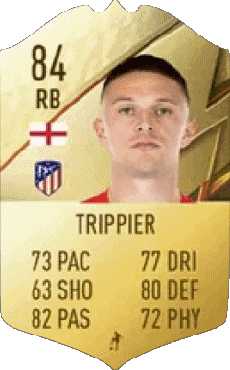 Multimedia Videospiele F I F A - Karten Spieler England Kieran Trippier 