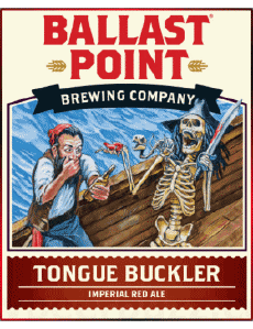 Tongue Buckler-Bebidas Cervezas USA Ballast Point 