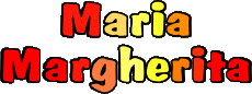 Vorname WEIBLICH - Italien M Zusammengesetzter Maria Margherita 