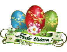 Messages Allemand Frohe Ostern 07 