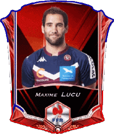 Sports Rugby - Players France Team 2022 Maxime Lucu 