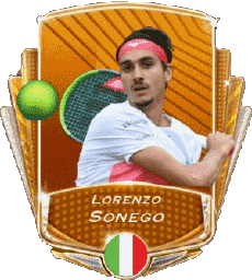 Sportivo Tennis - Giocatori Italia Lorenzo Sonego 