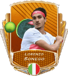 Sports Tennis - Joueurs Italie Lorenzo Sonego 