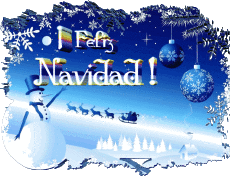 Mensajes Español Feliz Navidad Serie 22 