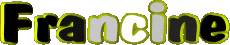 Vorname WEIBLICH - Frankreich F Francine 