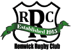 Deportes Rugby - Clubes Mundo - Logotipo Nueva Zelanda R Renwick RFC 