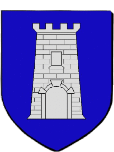 Wappen-Fahnen Frankreich Abteilungen - Städte 89 AVALLON Wappen