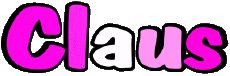 Vorname Mann - Deutschland C Claus 