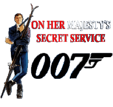 Multimedia Film Internazionale James Bond 007 Al servizio secreto di sua Maesta Logo Inglese 