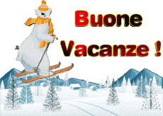 Messages Italien Buone Vacanze Iverno Serie 06 