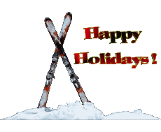 Mensajes Inglés Happy Holidays Winter 02 