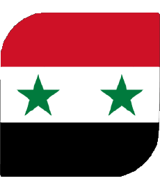 Fahnen Asien Syrien Platz 