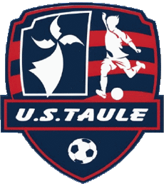 Sports FootBall Club France Logo Bretagne 29 - Finistère Us Taulé 