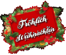 Messages German Fröhliche  Weihnachten Serie 03 